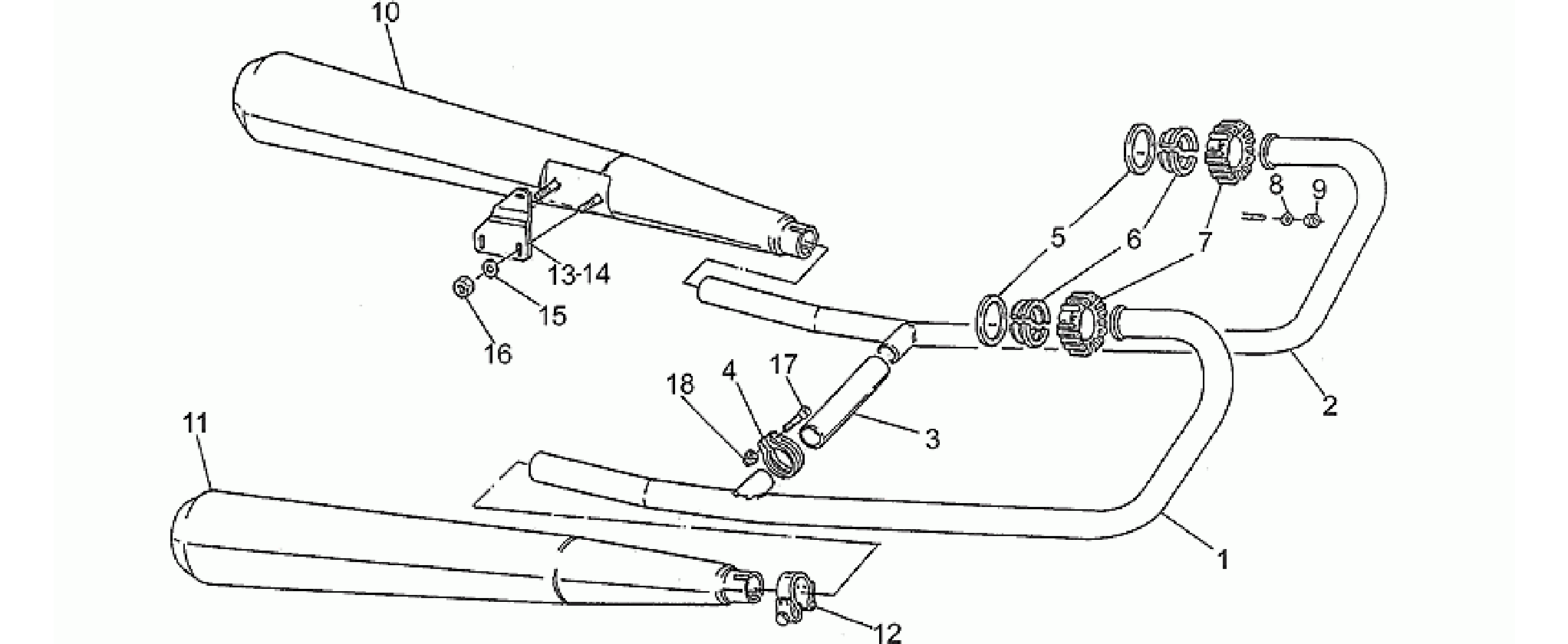 Exhaust unit