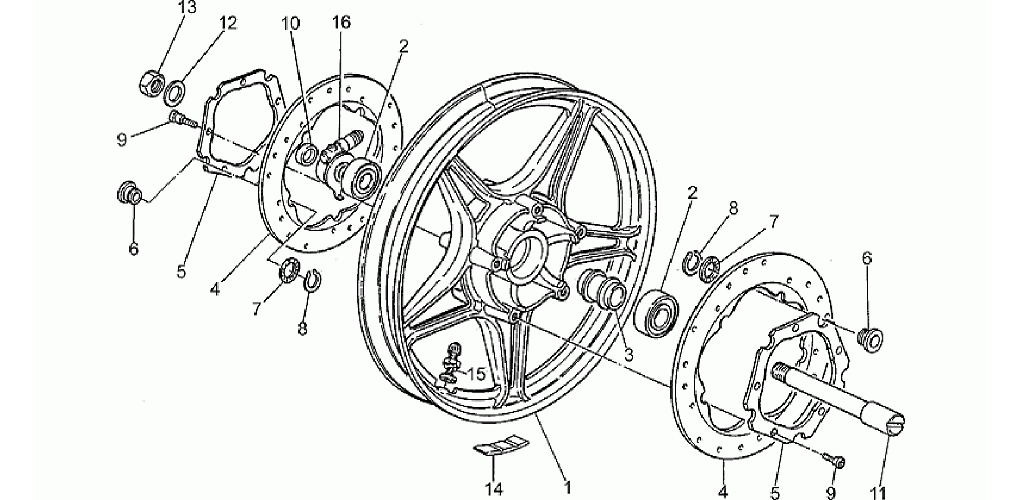 Front wheel