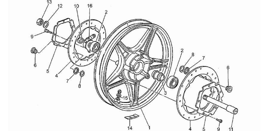 Front wheel