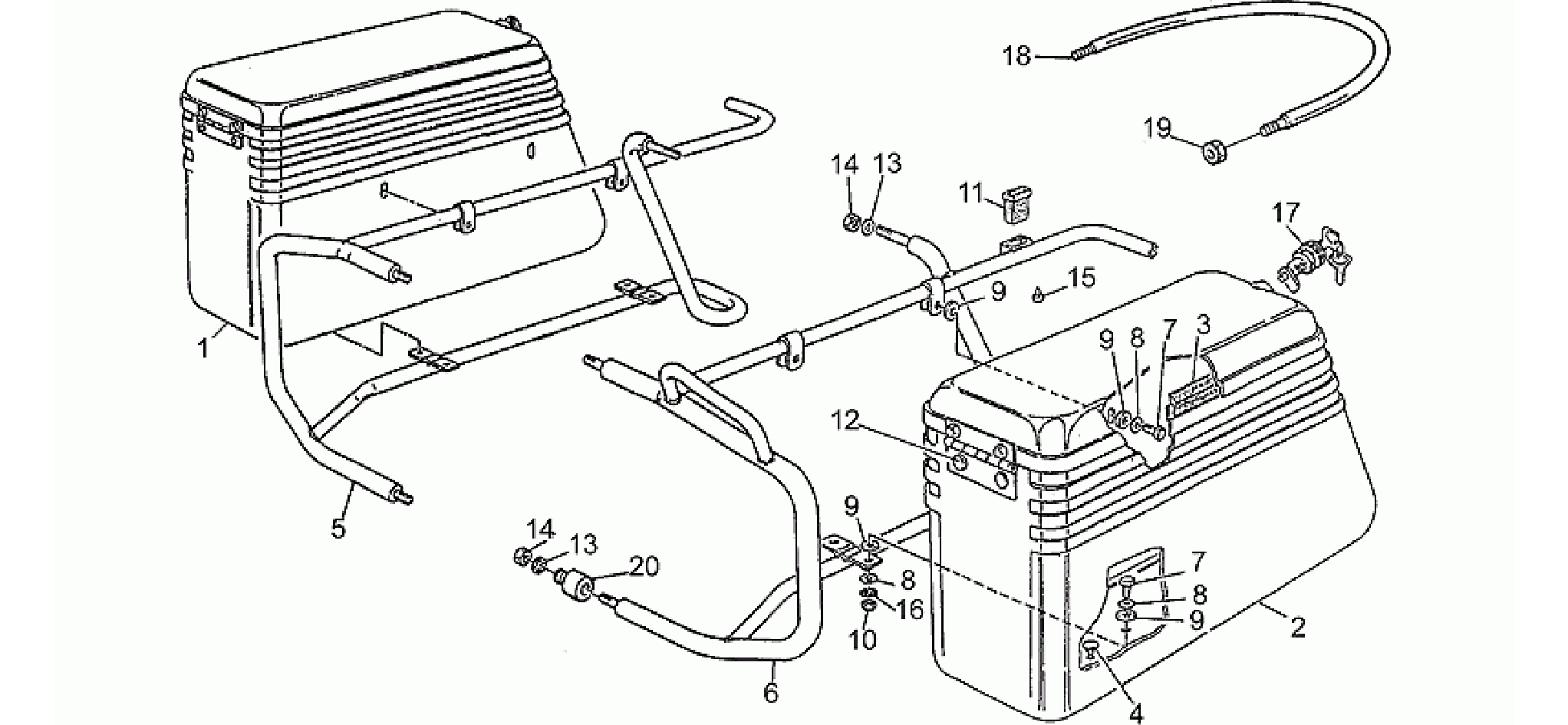 Metal side cases