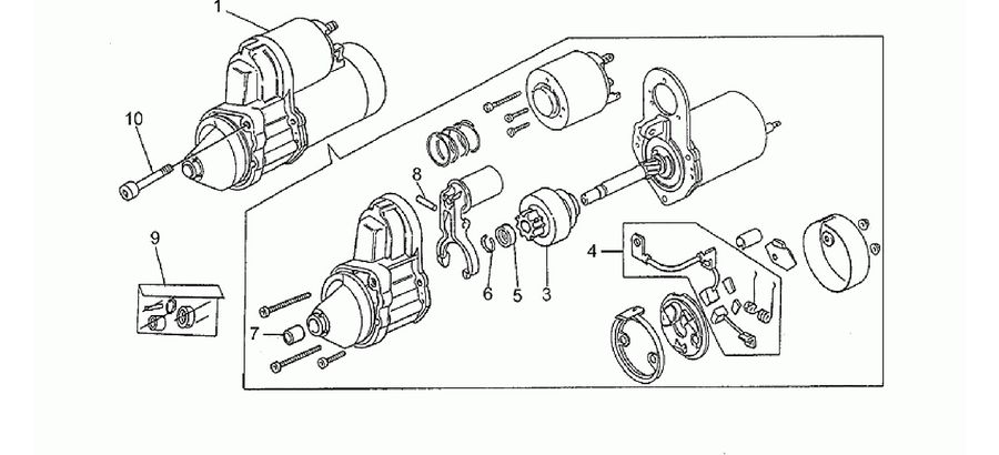 Starter motor