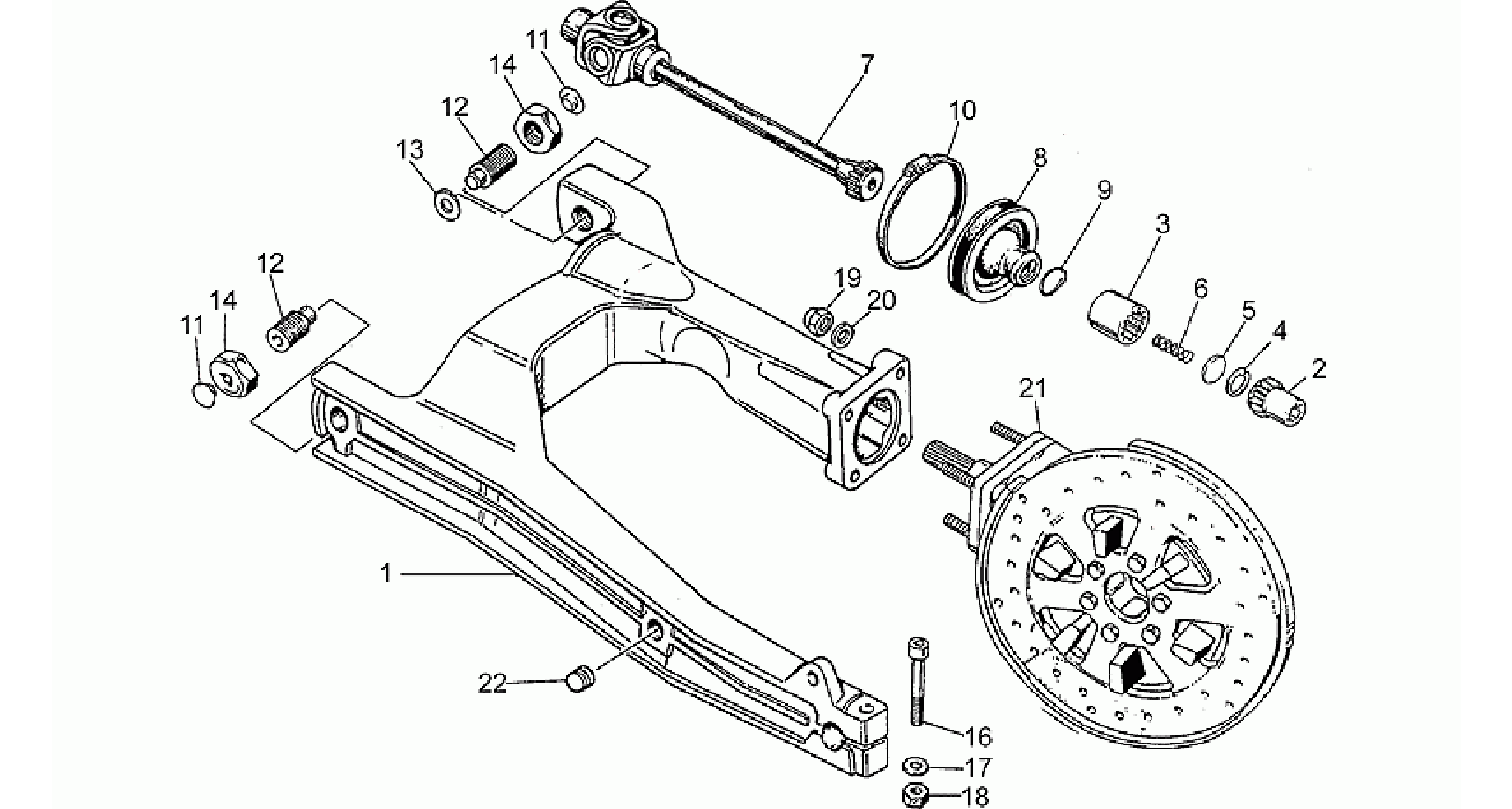 Swing arm