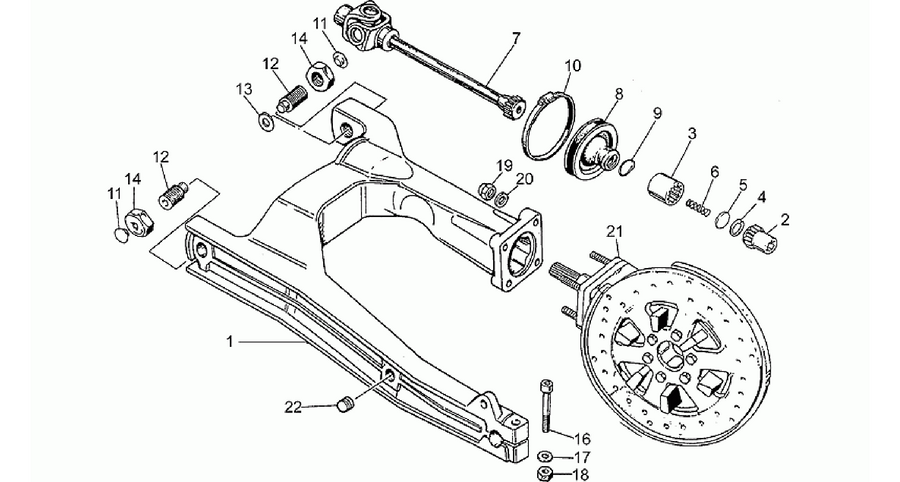 Swing arm