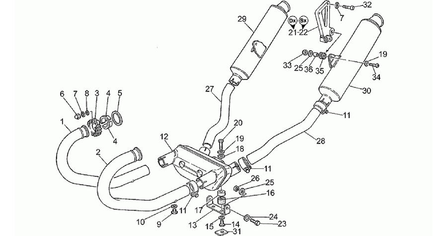 Exhaust unit