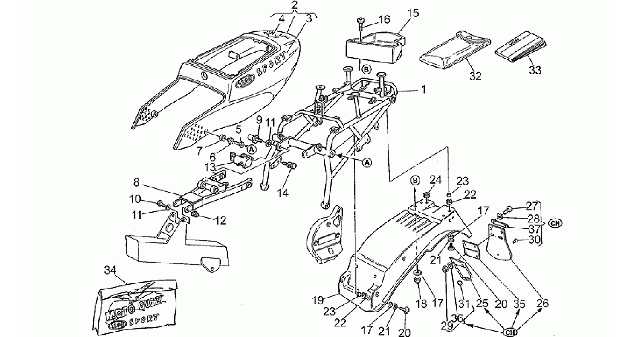 Saddle support
