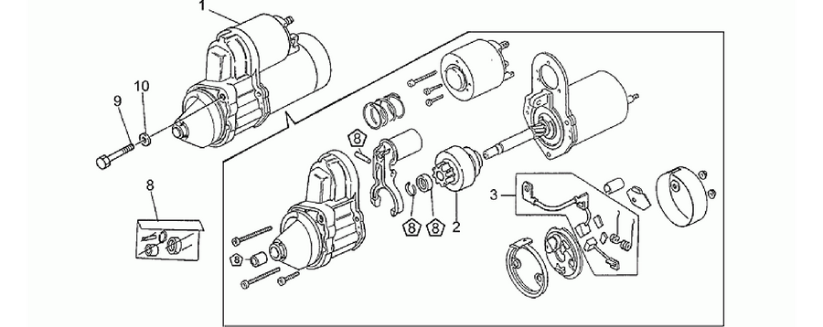 Starter motor