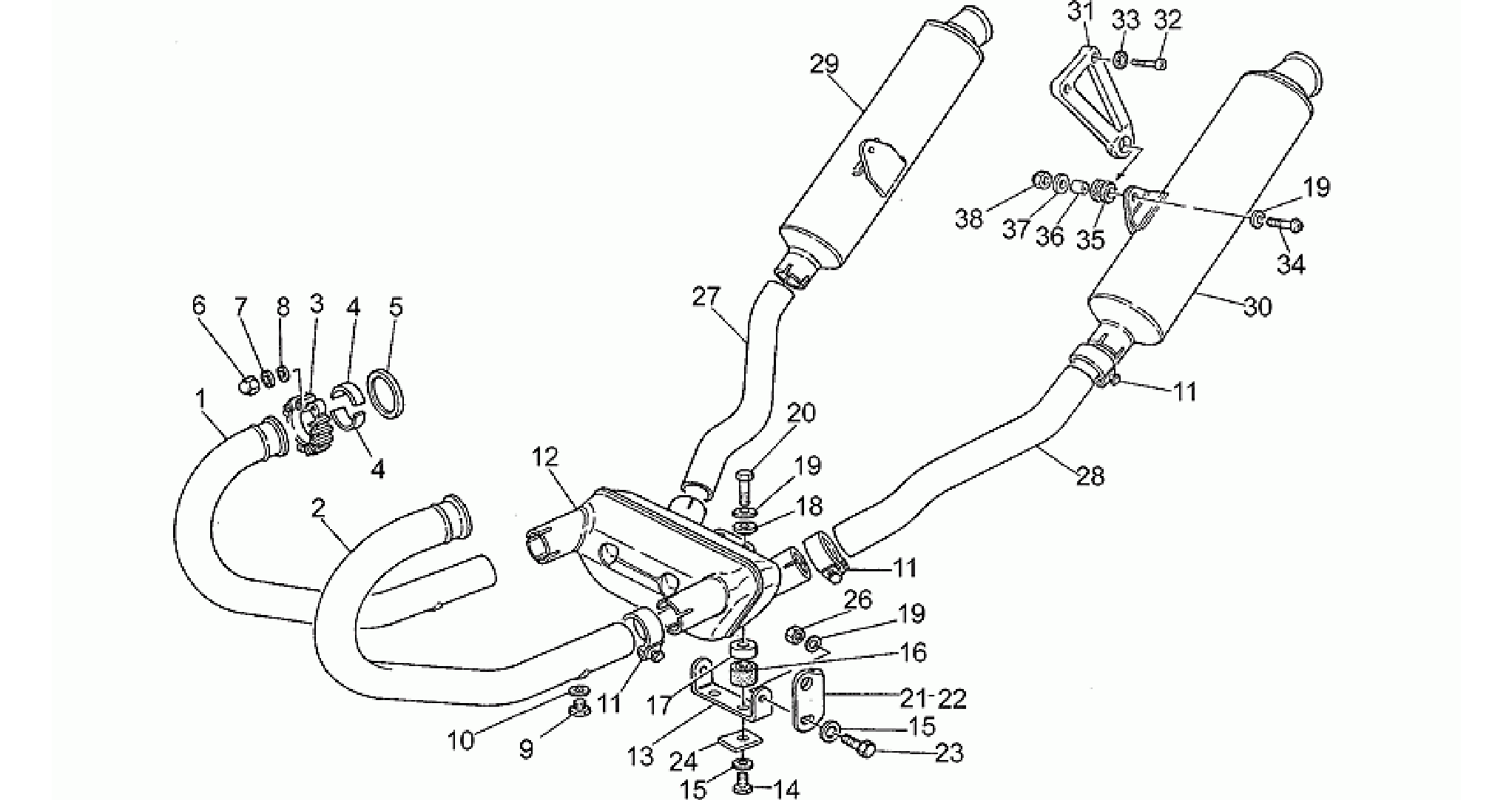 Exhaust unit