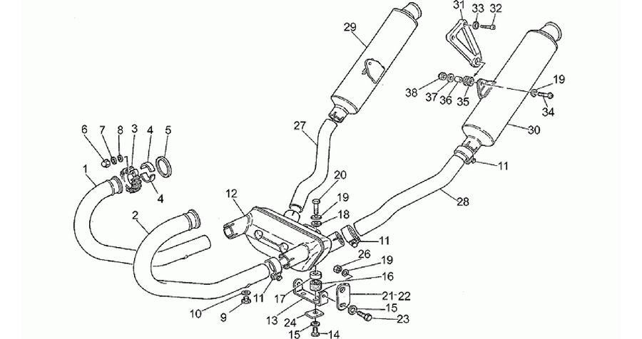 Exhaust unit