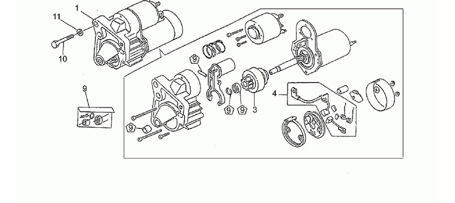Starter motor