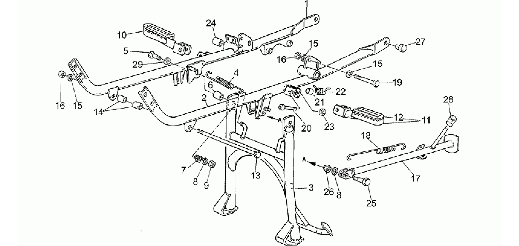 Cradle-Foot rests-Stands