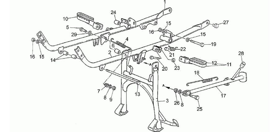 Cradle-Foot rests-Stands