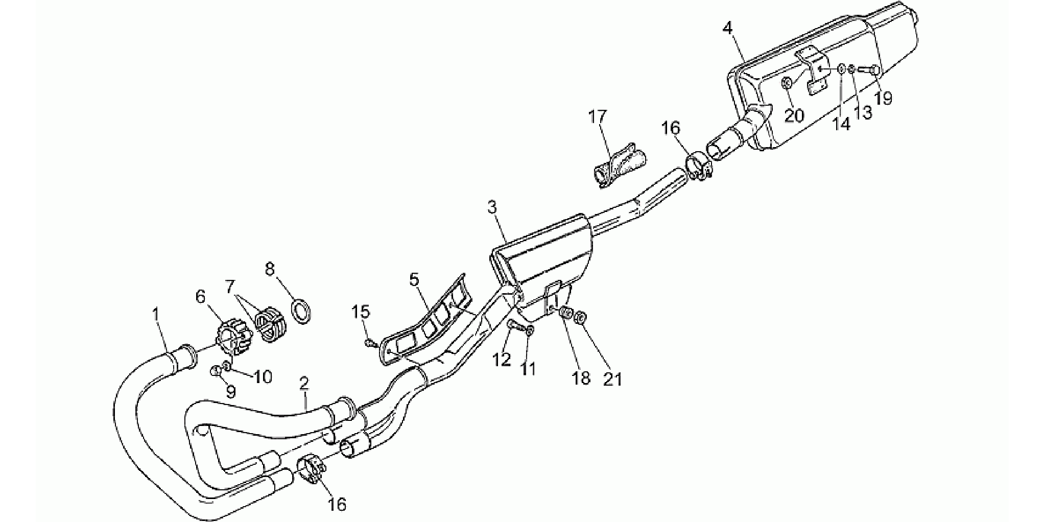 Exhaust unit