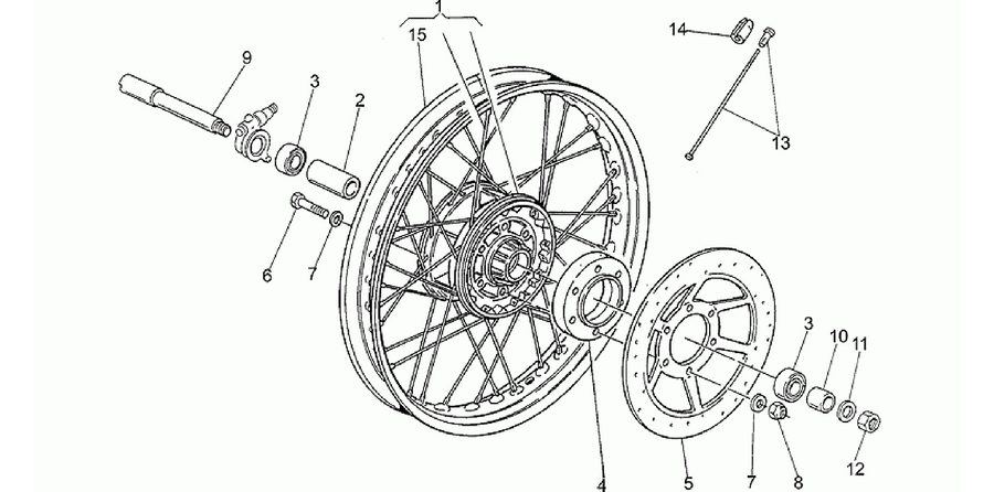 Front wheel<LX16499