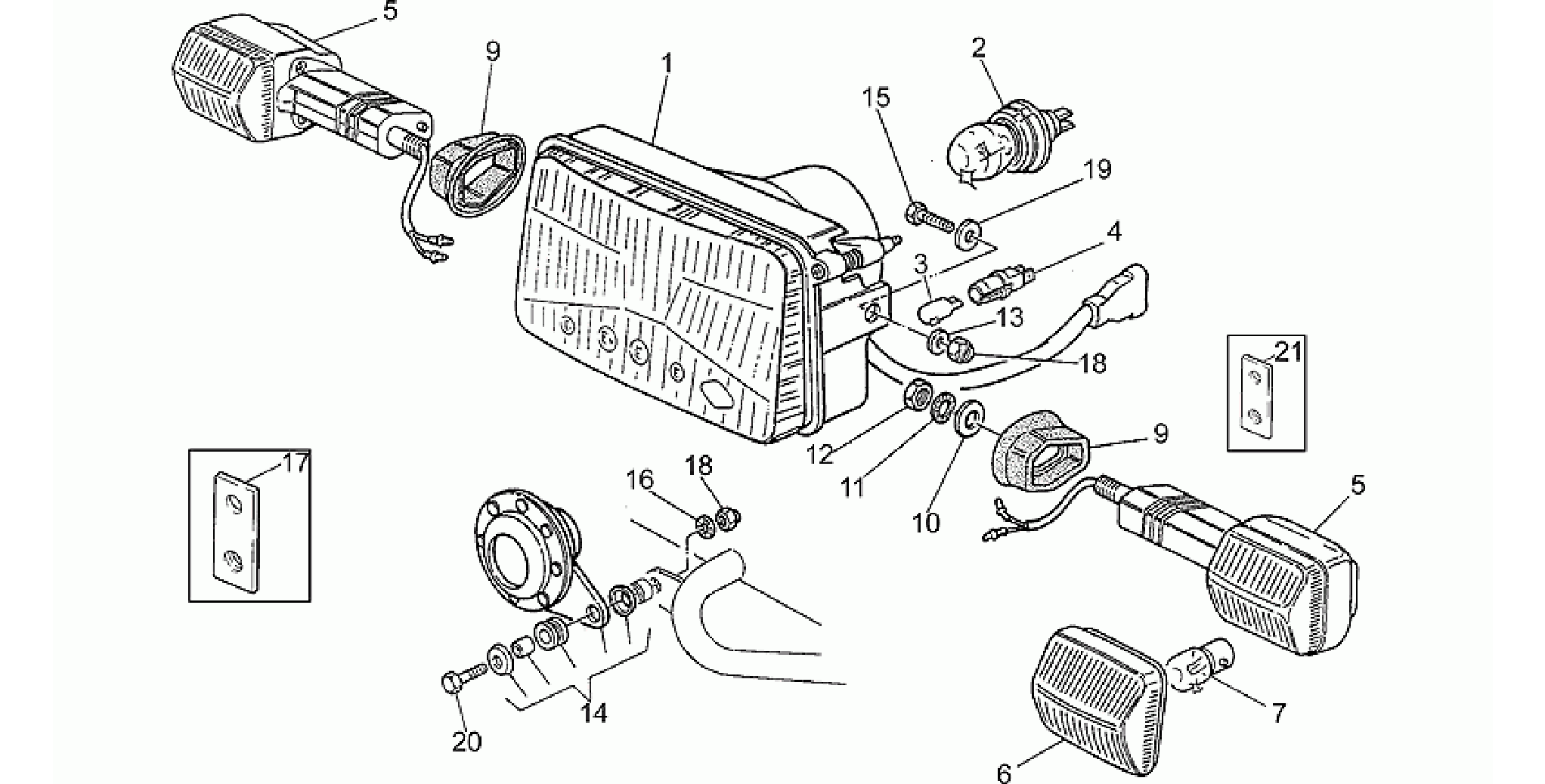 Headlight/Horn
