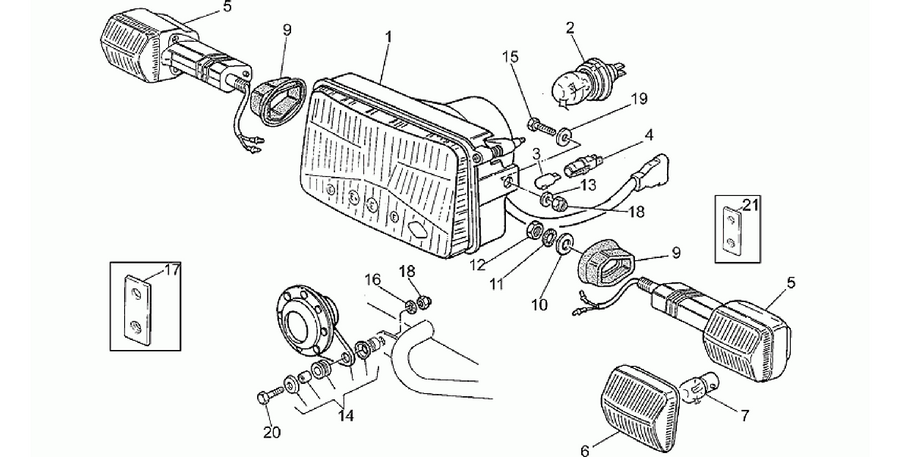 Headlight/Horn