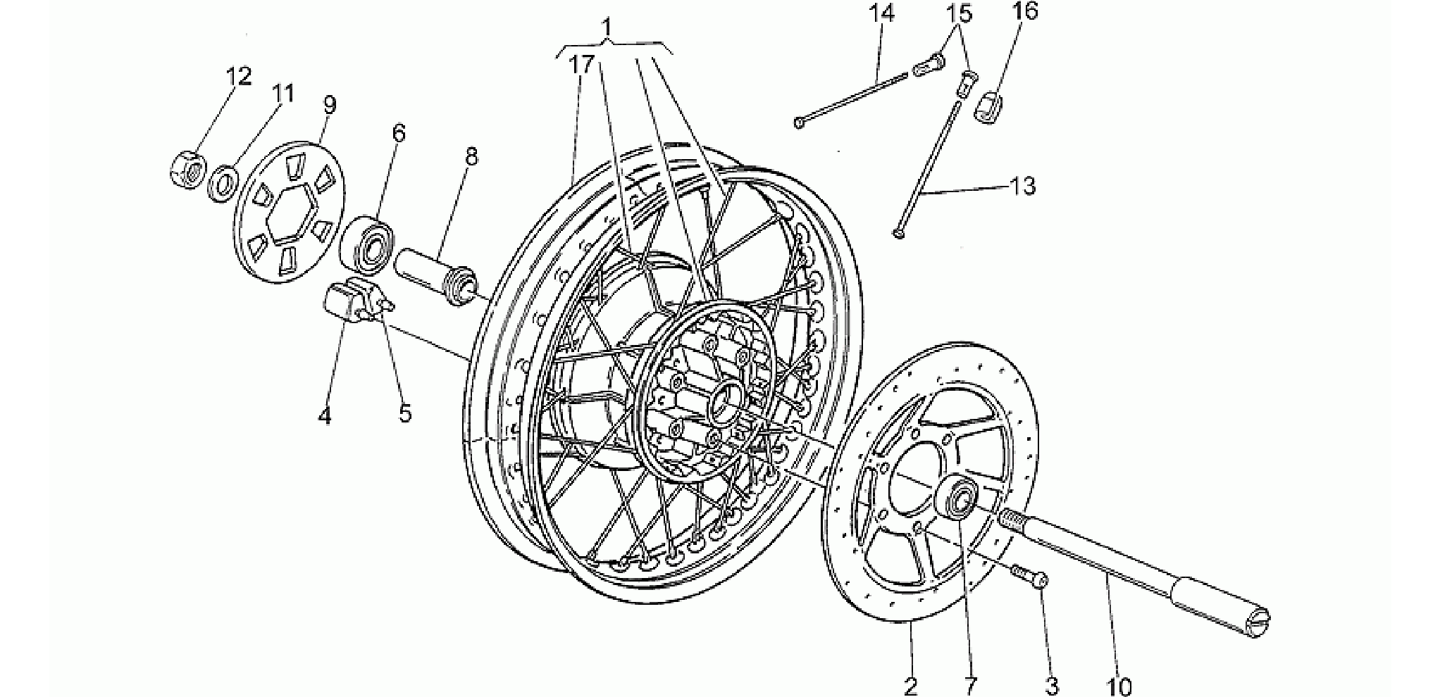 Rear wheel