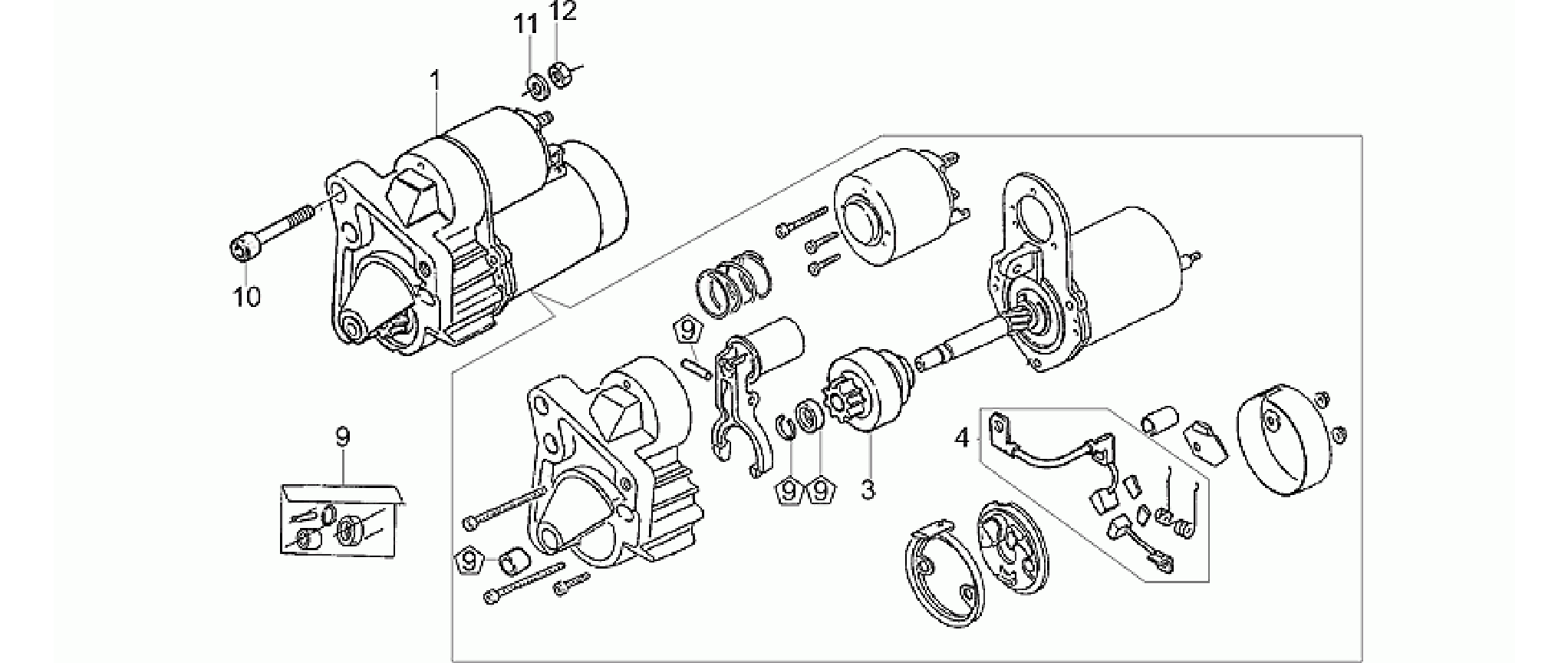 Starter motor