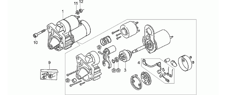 Starter motor