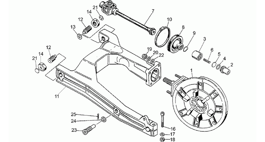 Swing arm