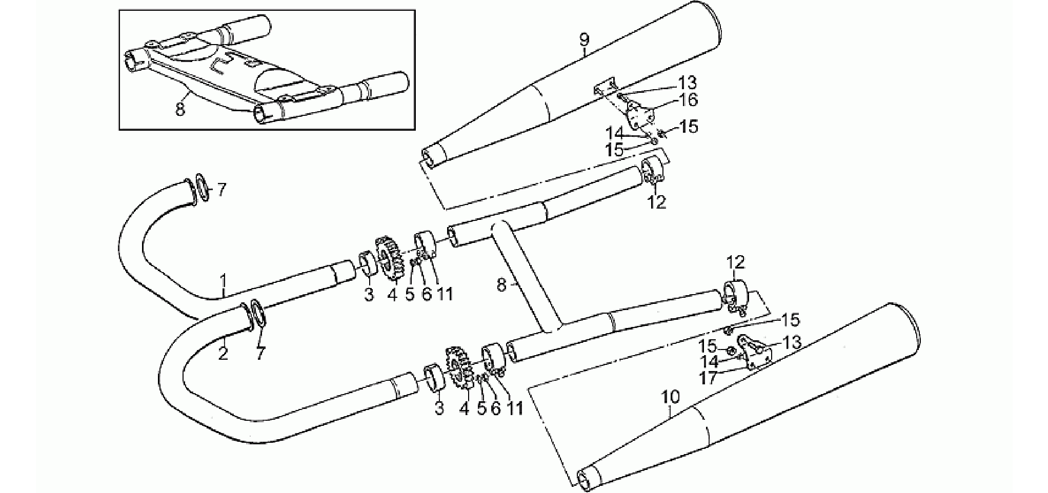 Exhaust unit