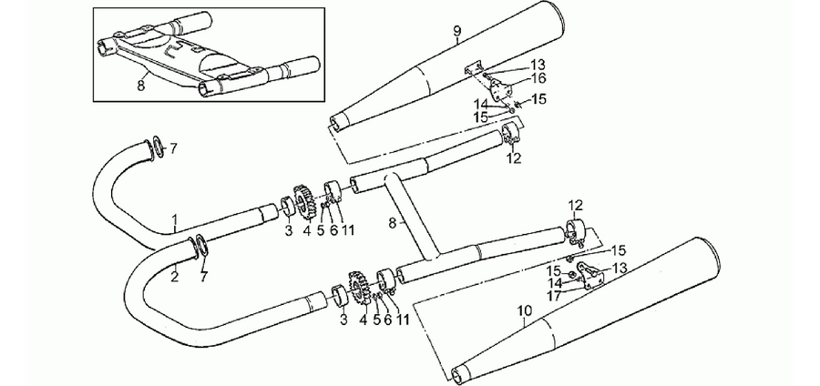 Exhaust unit