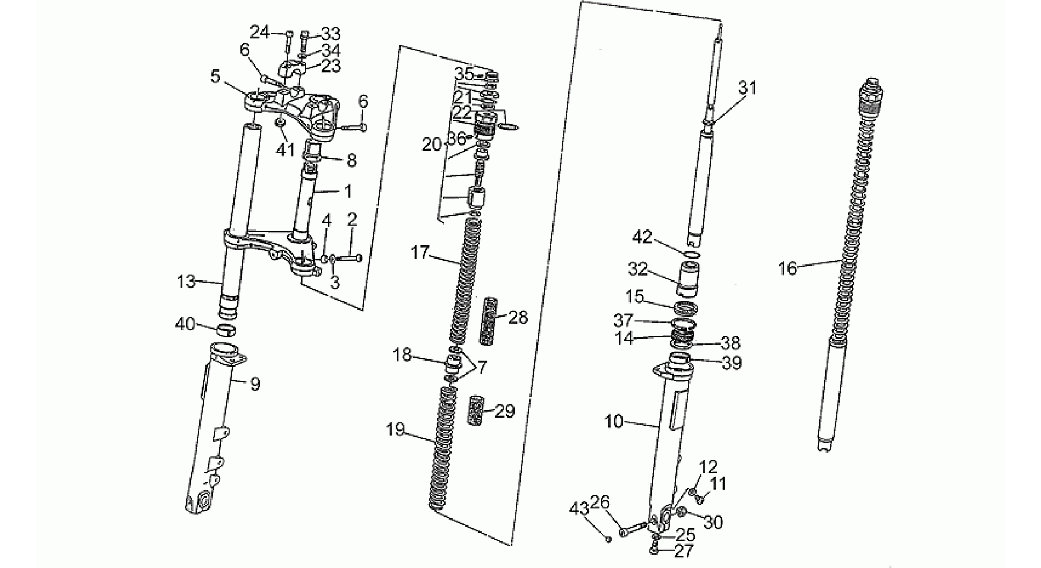 Front shock absorber