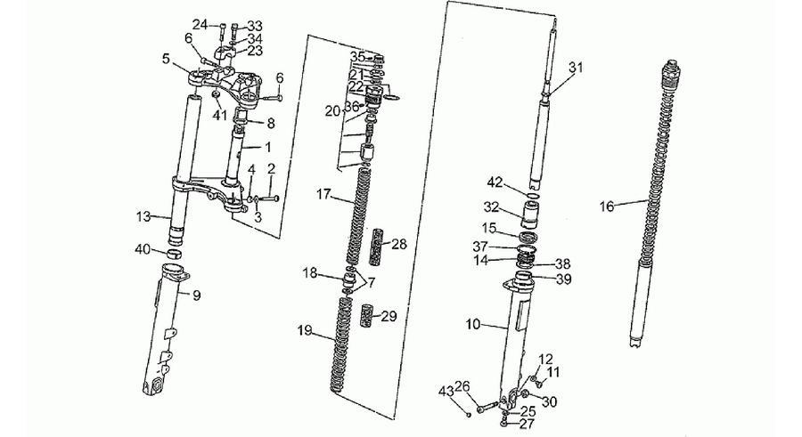 Front shock absorber
