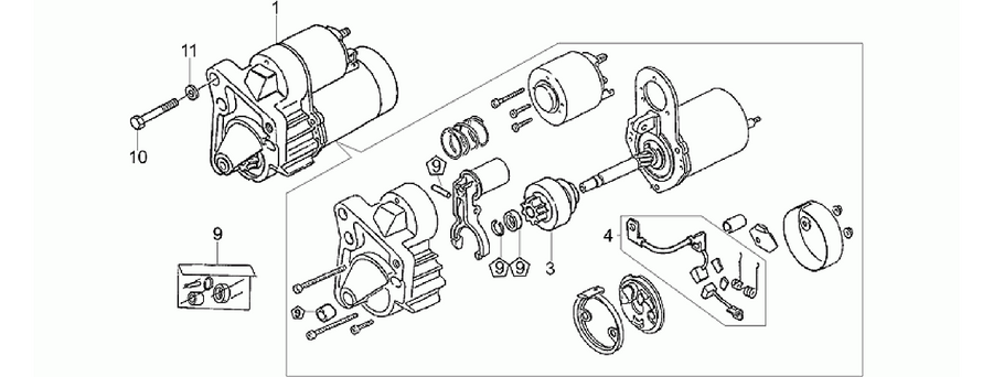 Starter motor
