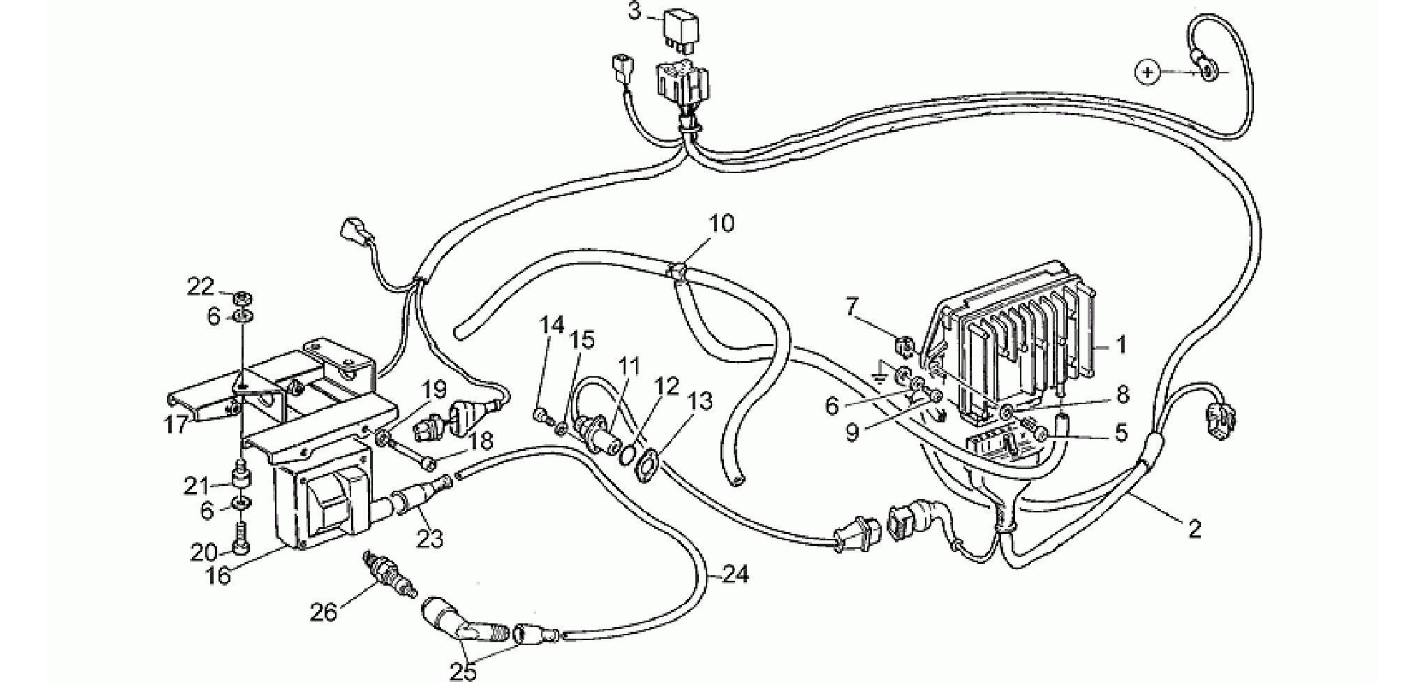 Digiplex electrical system