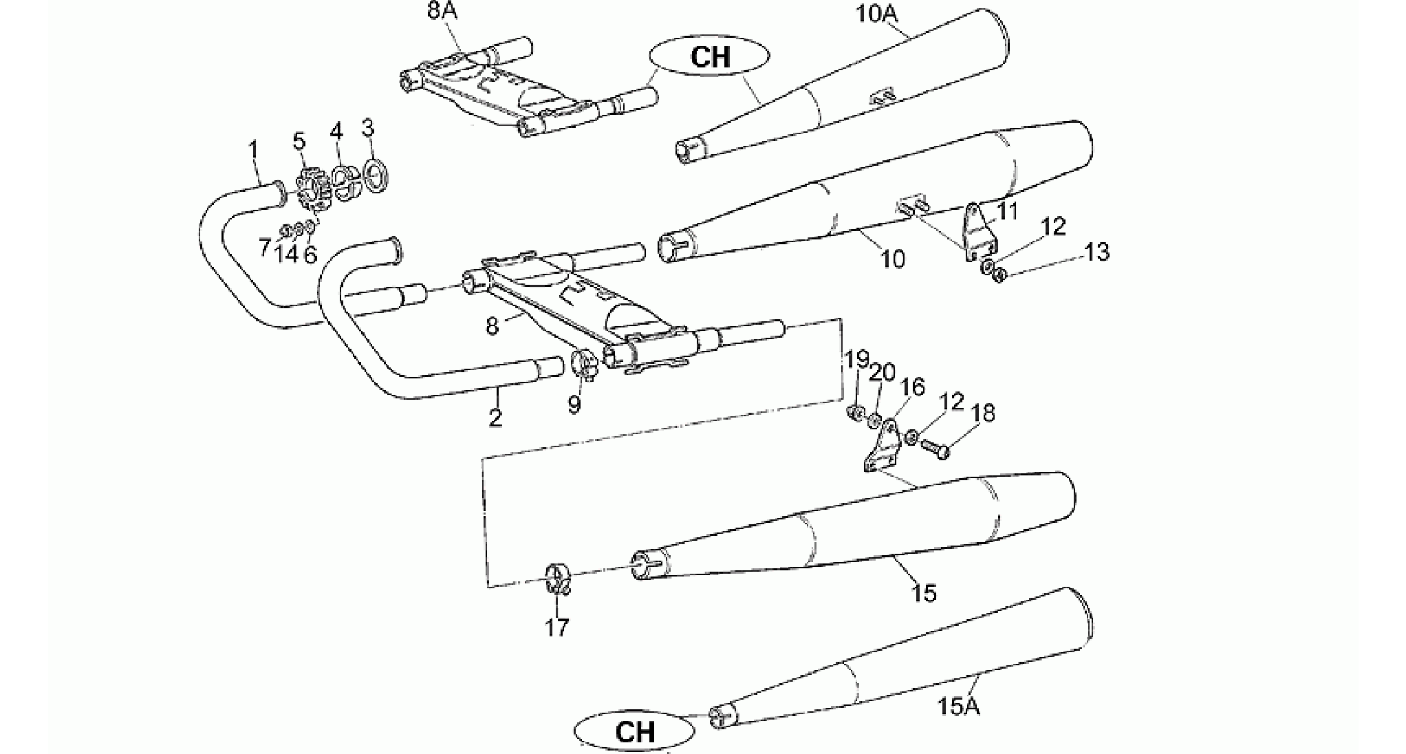 Exhaust unit
