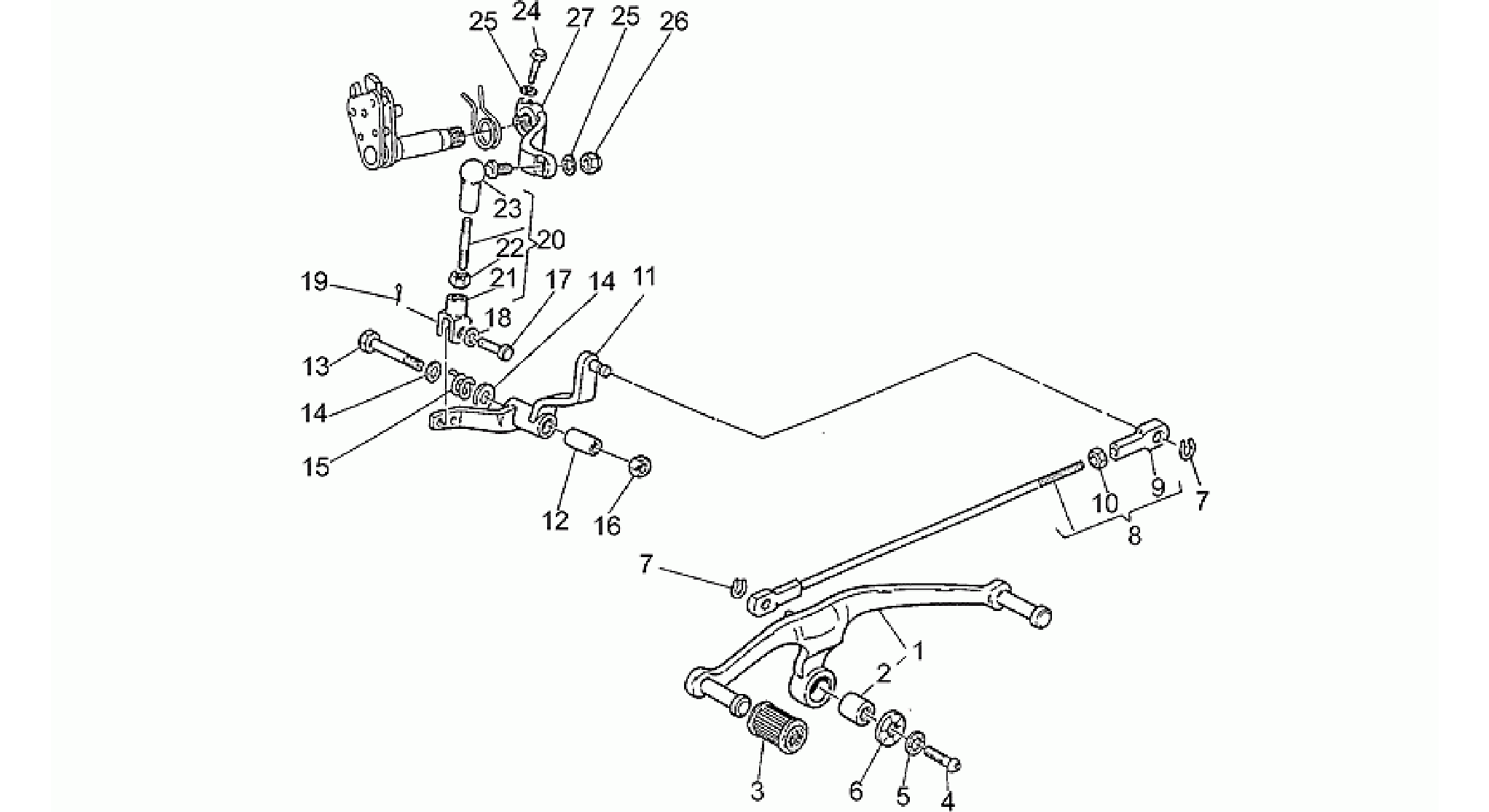Gear lever I