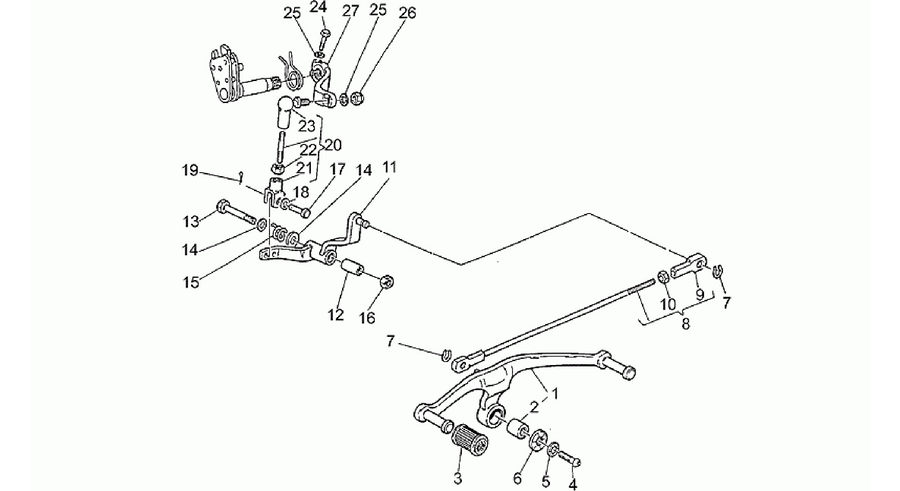 Gear lever I