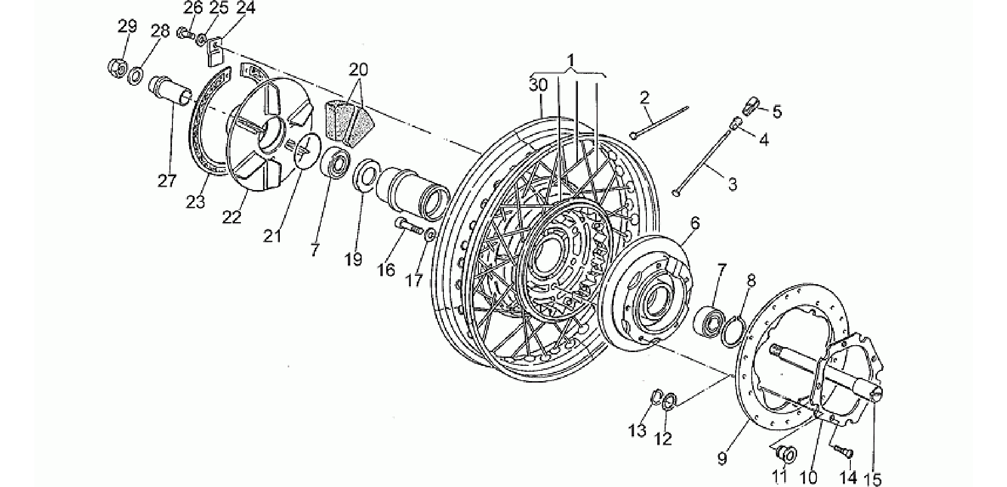 Rear wheel