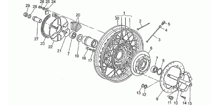 Rear wheel