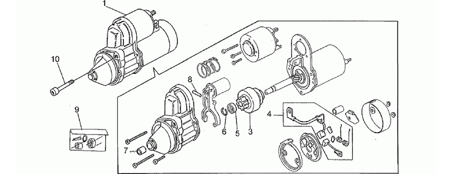 Starter motor