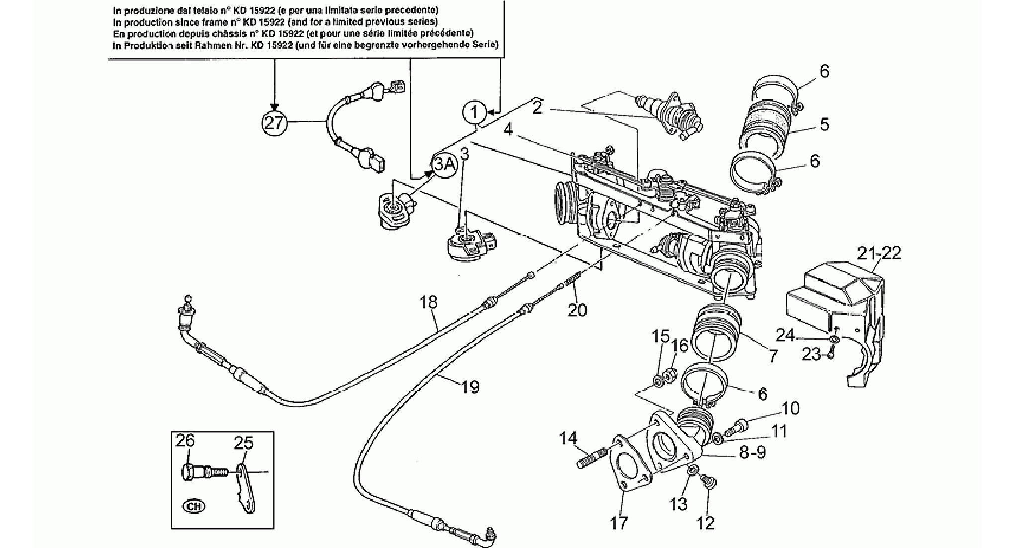 Throttle body