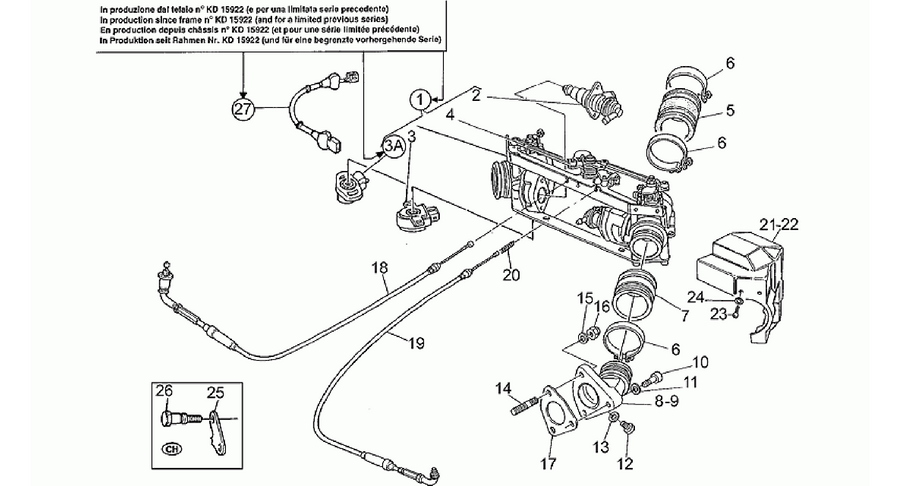 Throttle body