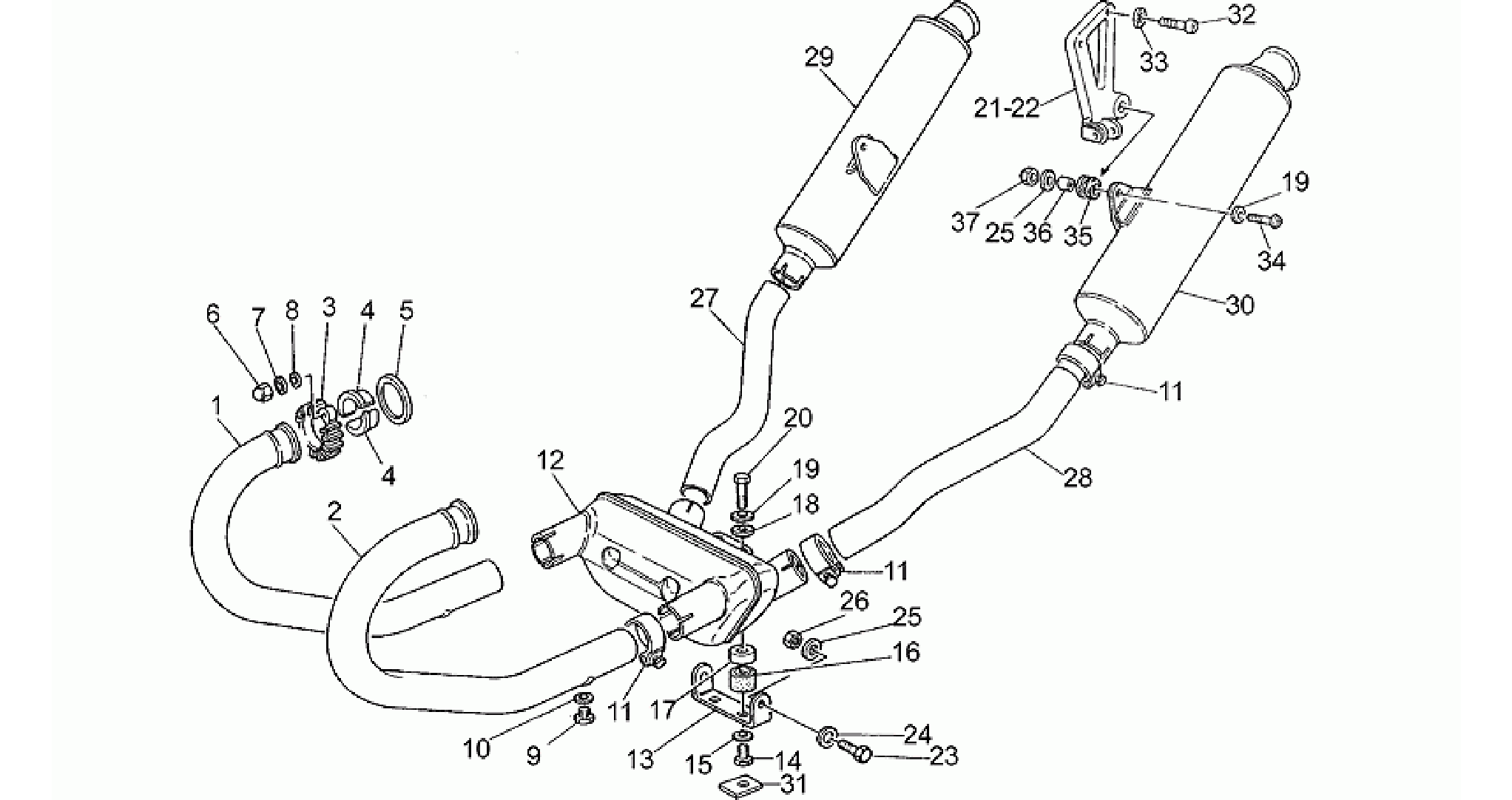 Exhaust unit