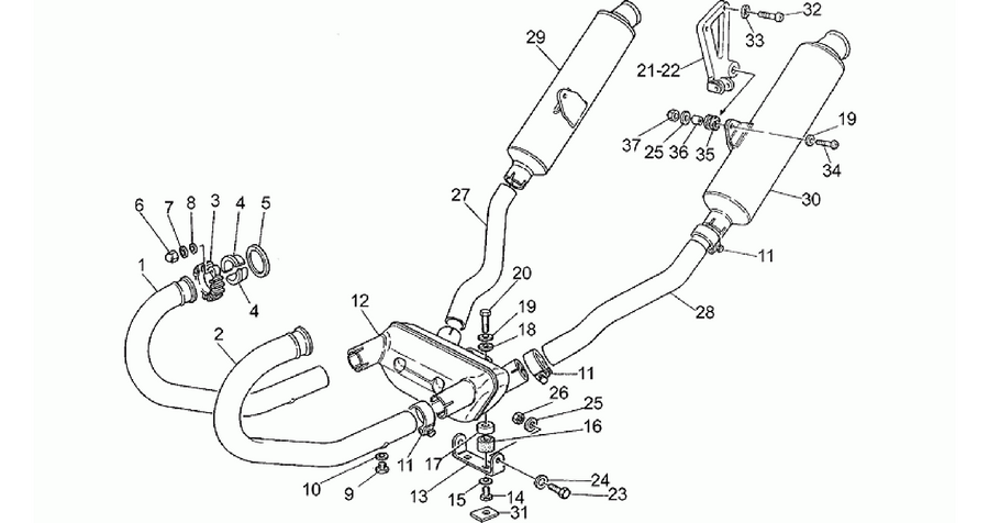 Exhaust unit