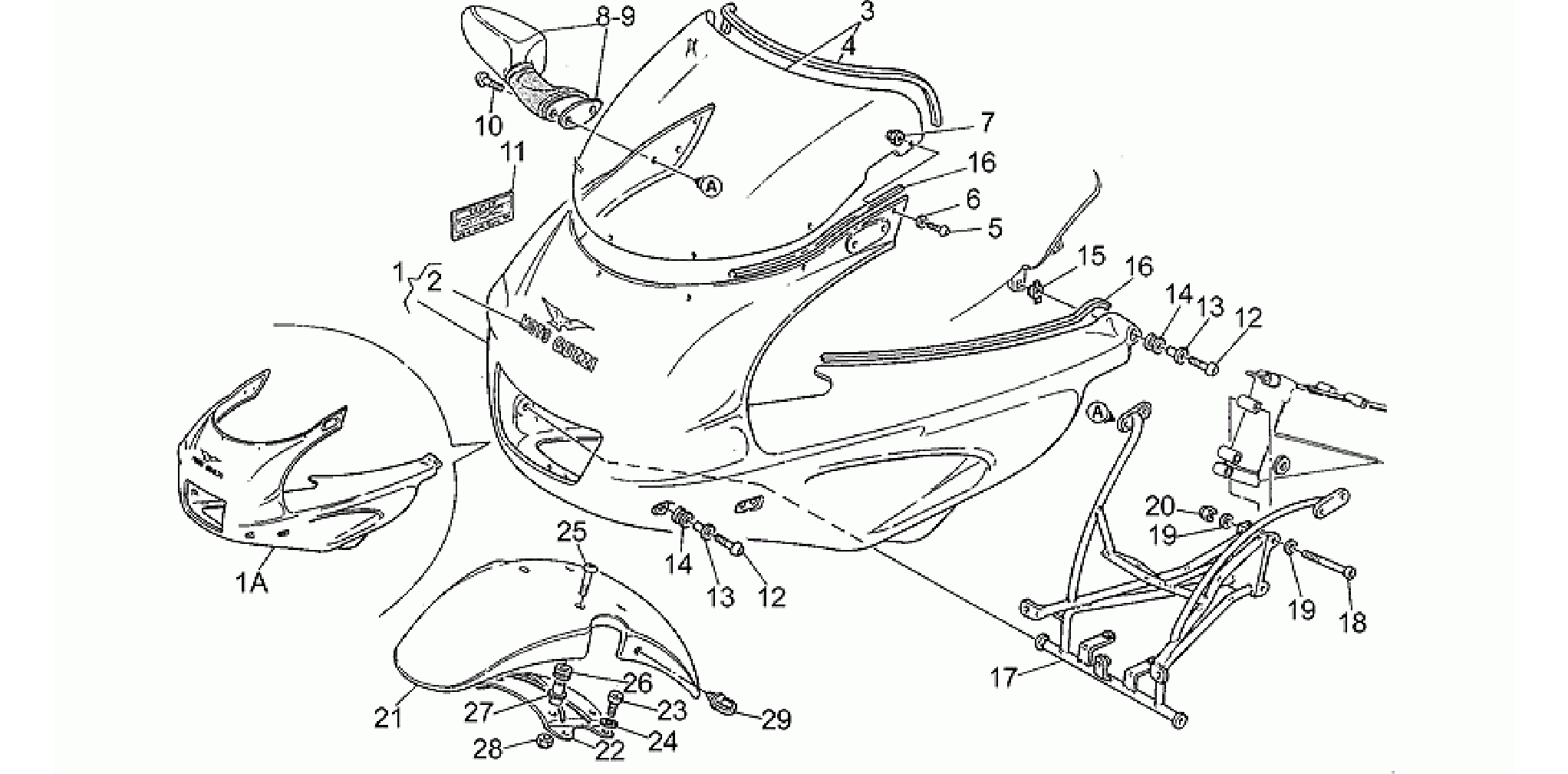 Front body