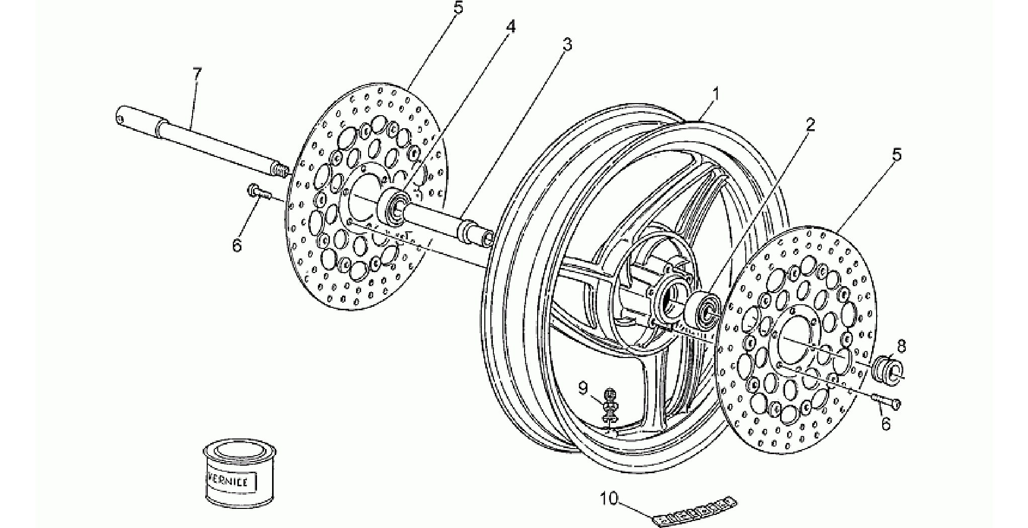 Front wheel