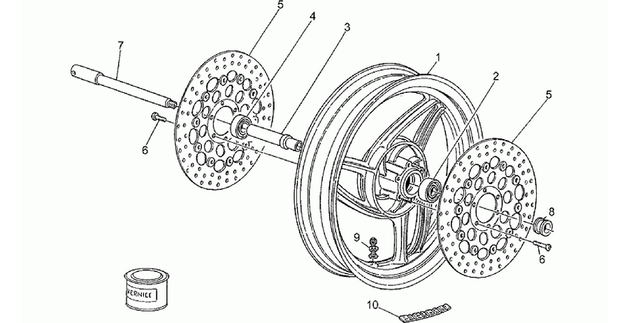 Front wheel
