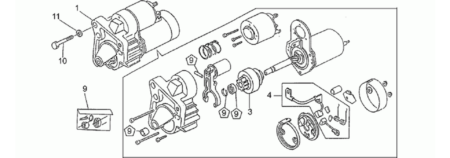Starter motor