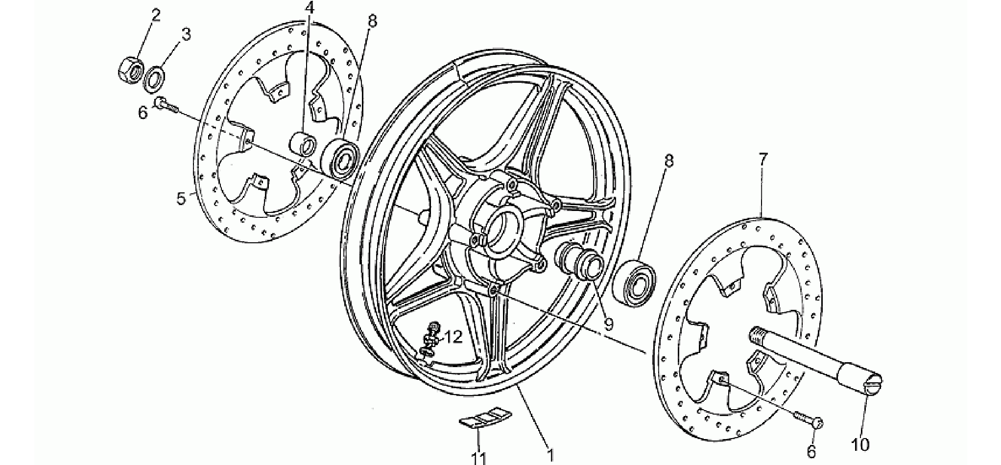 Front wheel