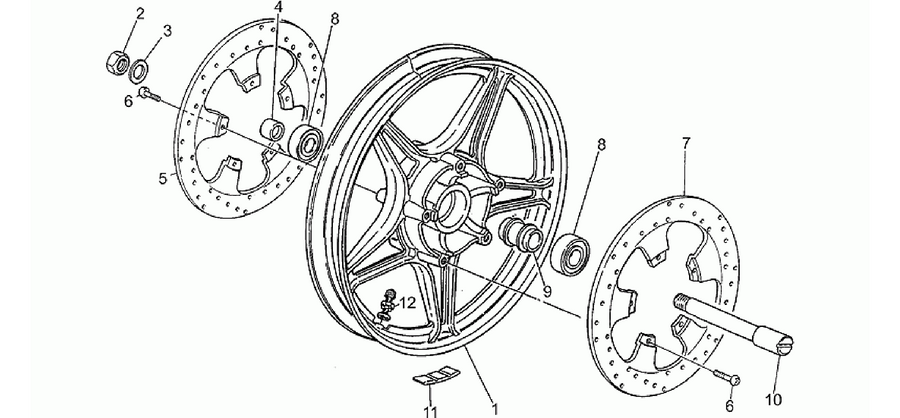 Front wheel