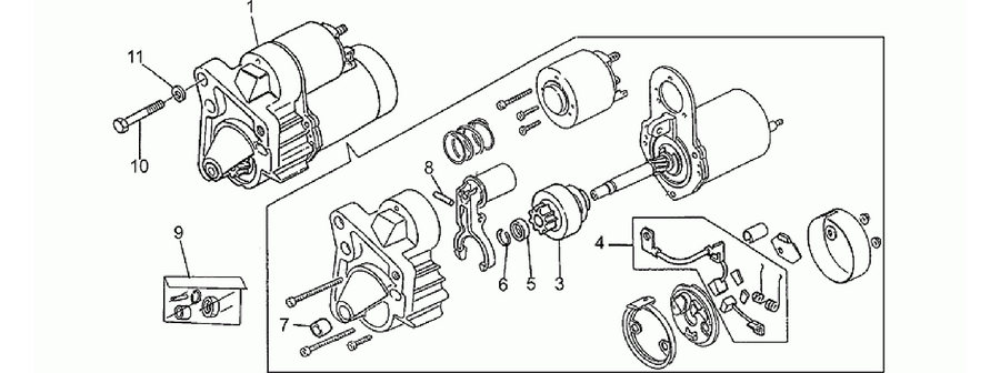 Starter motor
