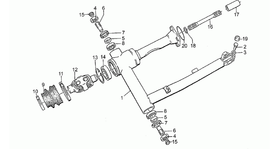 Swing arm