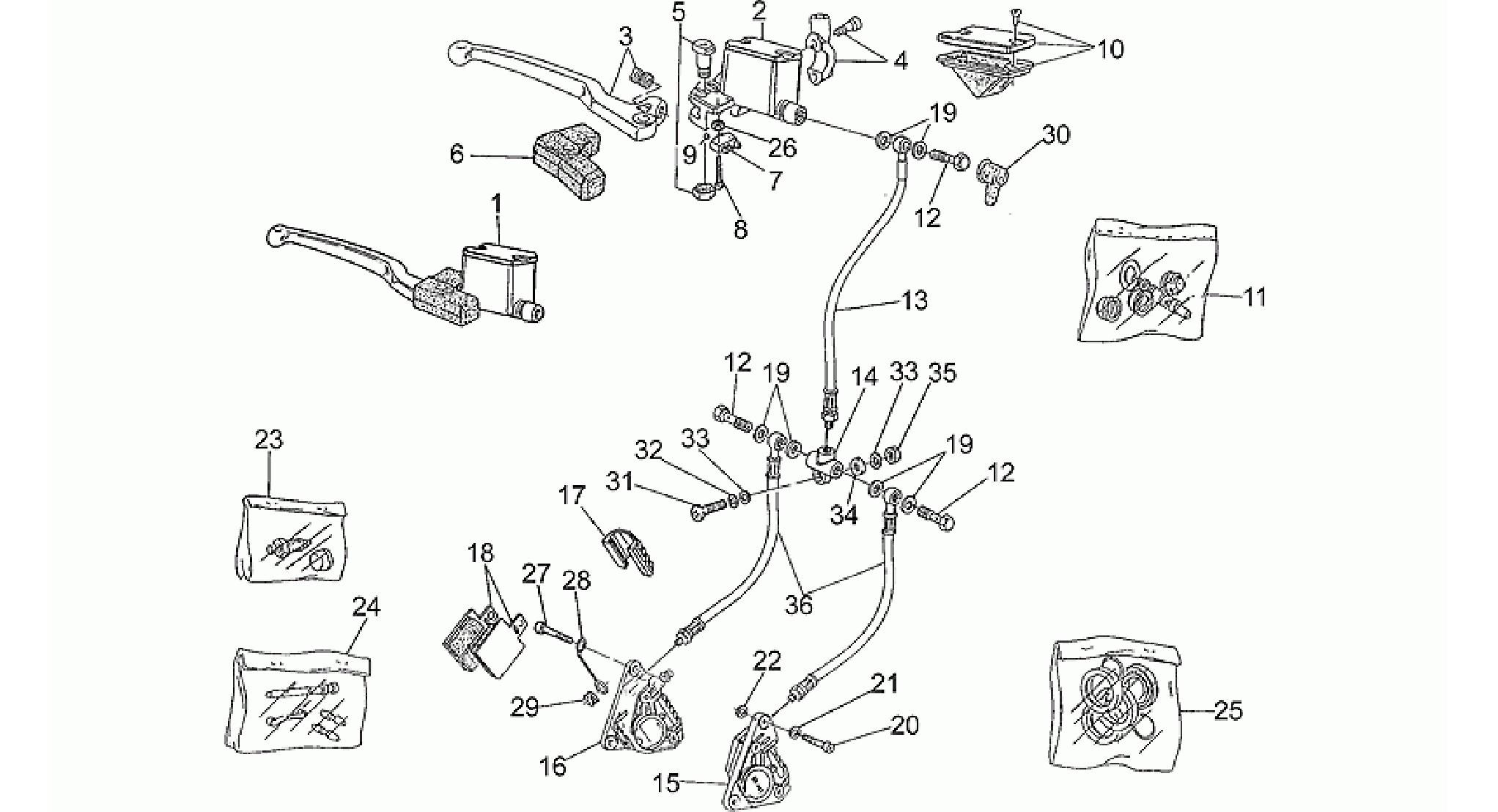 Front brake system
