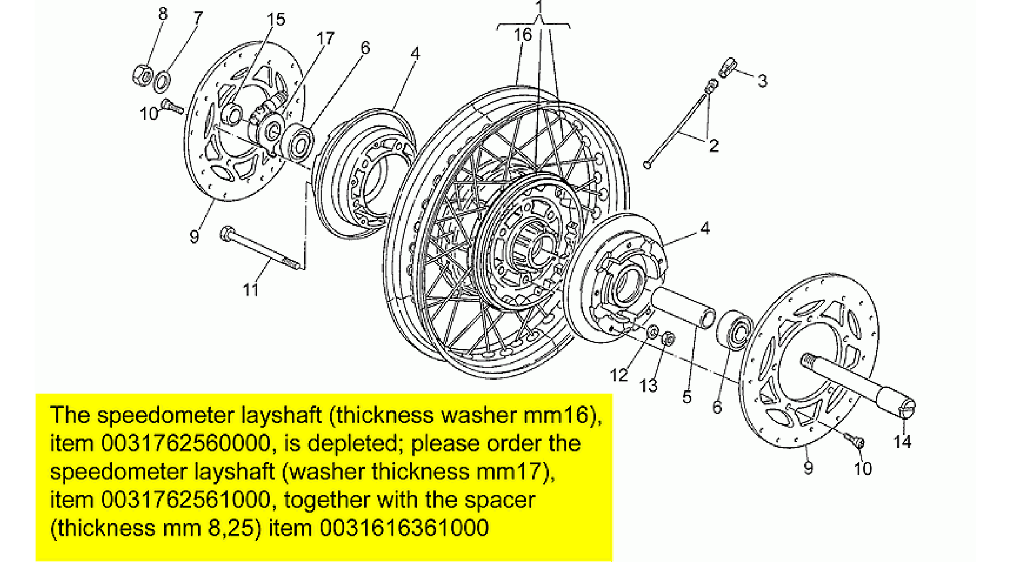 Front wheel
