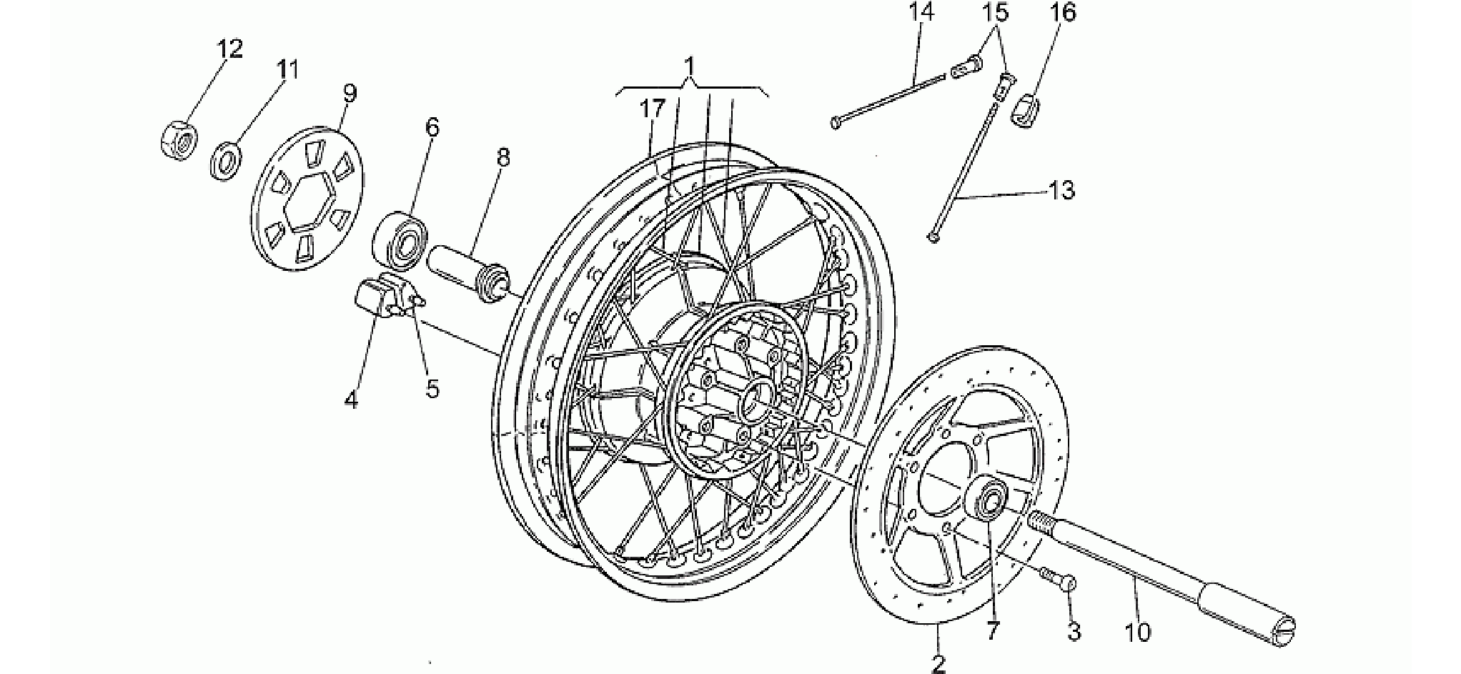 Rear wheel